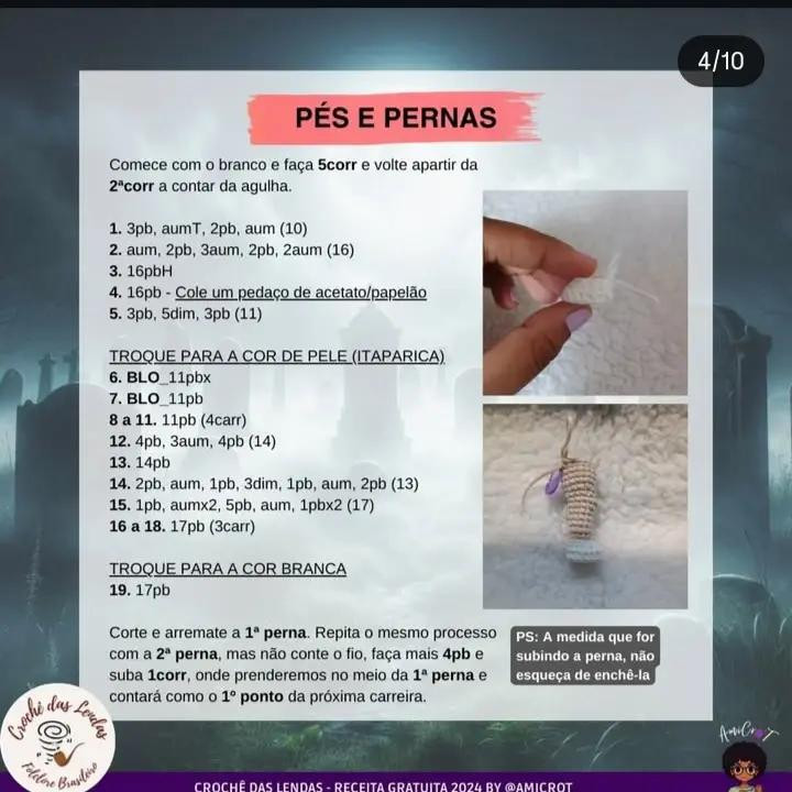 "Boneca de Crochê 'Loira do Bonfim' com Receita Grátis"