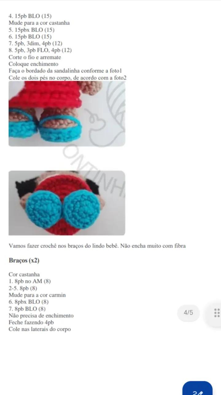 Boneca Lilo e Stitch Amigurumi: Receita Gratuita em PDF