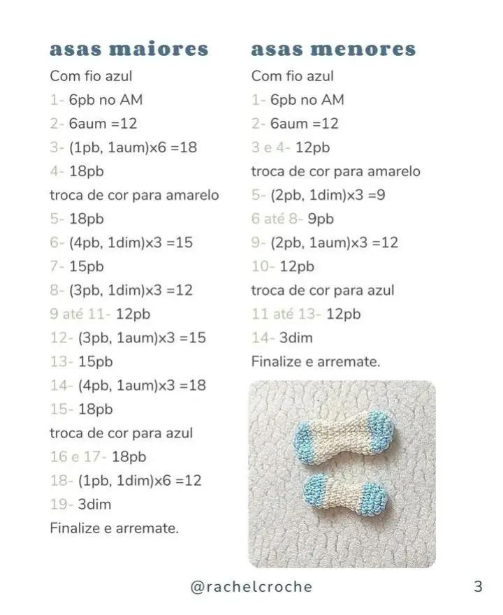 Borboletinha de Crochê: Receita Grátis e Fácil para Iniciantes