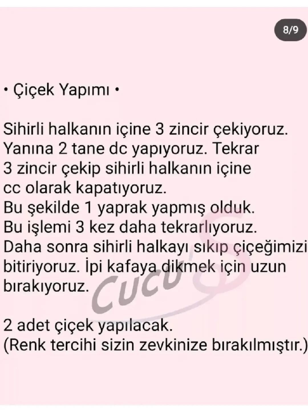 Buruşuk Tavşan Amigurumi Yapım Kılavuzu