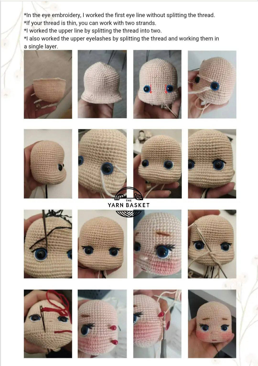 Charming Crochet Doll Pattern with Pink Outfit and Hat