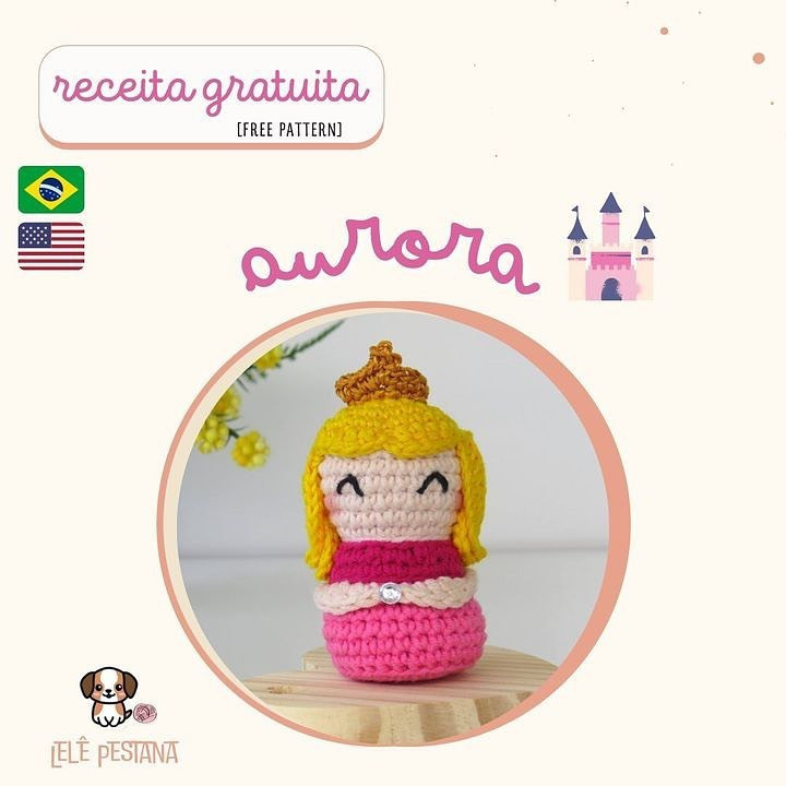 "Charming Crochet Princess Dolls Pattern for Amigurumi Enthusiasts"