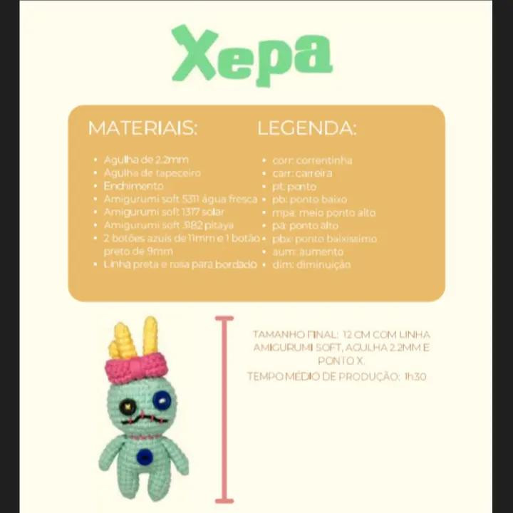 Chart de Crochê: Bonecos Stitch e Angel com Detalhes Incríveis