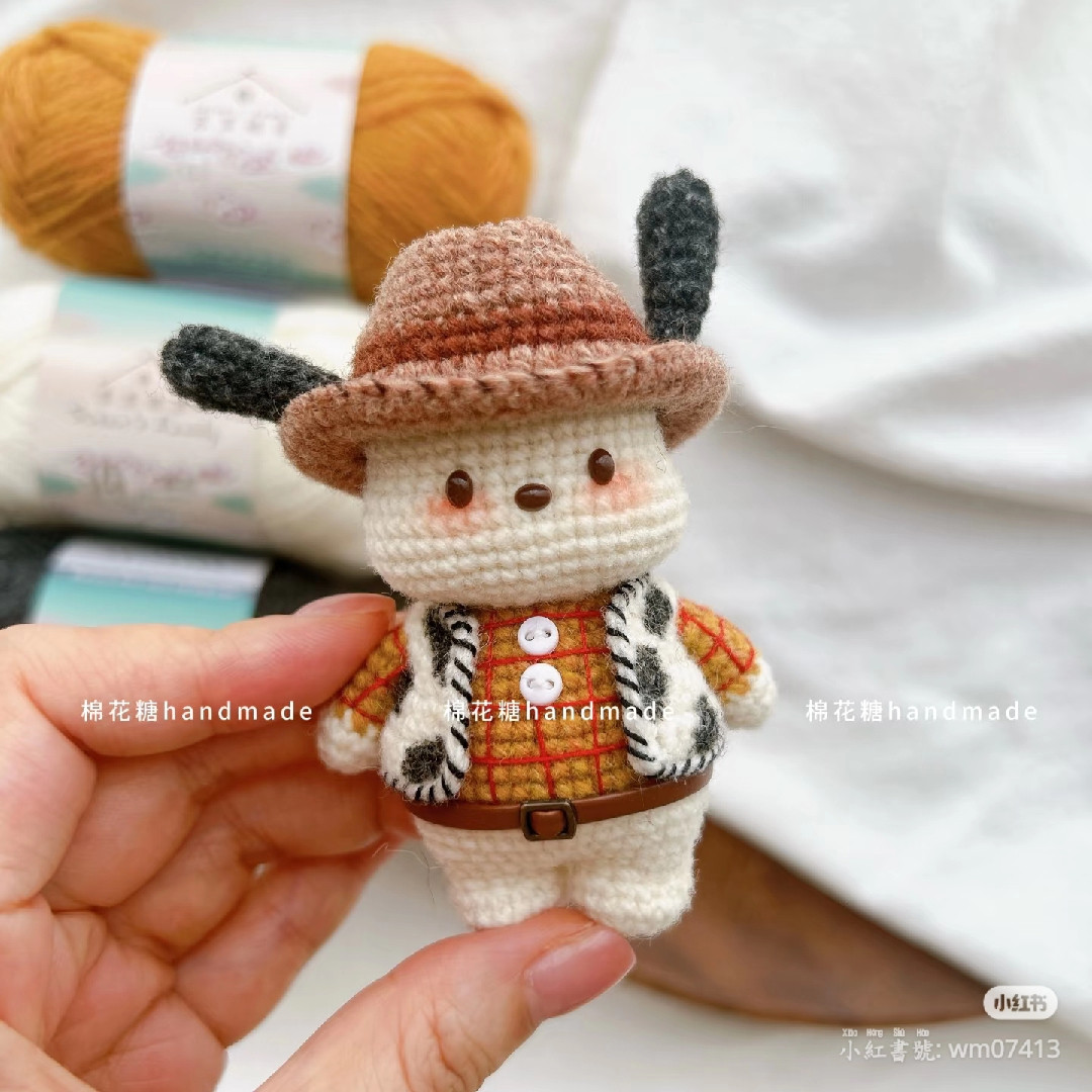 🐶 CHART FREE – CHÓ PACHA COSPLAY WOODY