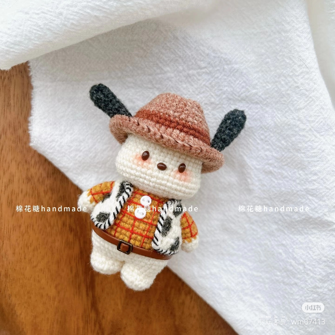 🐶 CHART FREE – CHÓ PACHA COSPLAY WOODY