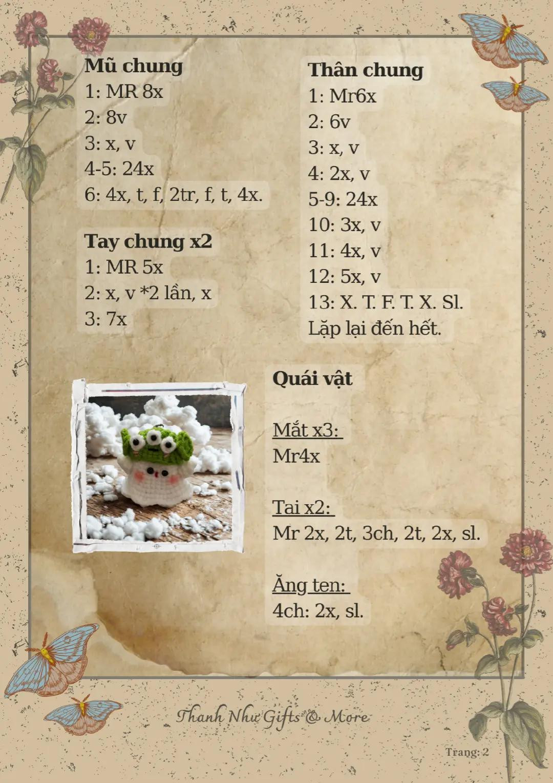 chart free nè bé ma gute