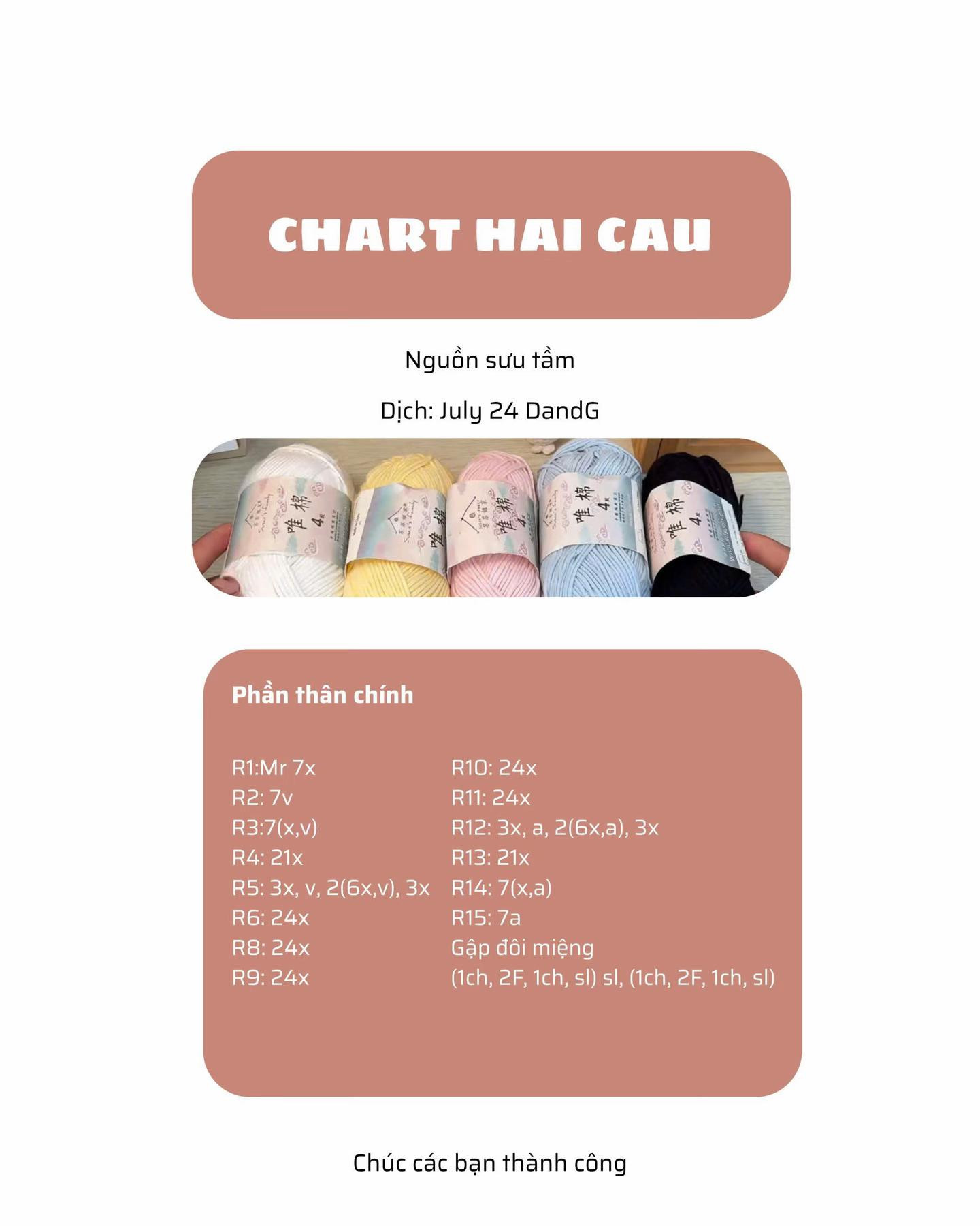chart hải cẩu