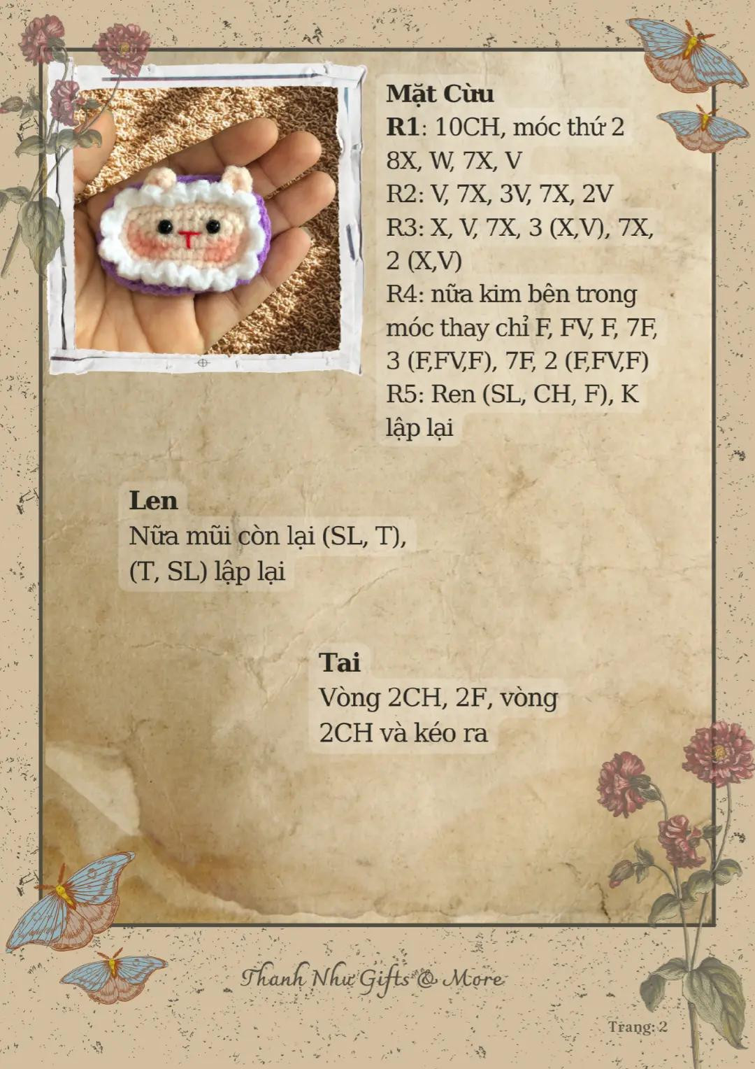 chart kẹp tóc cừu