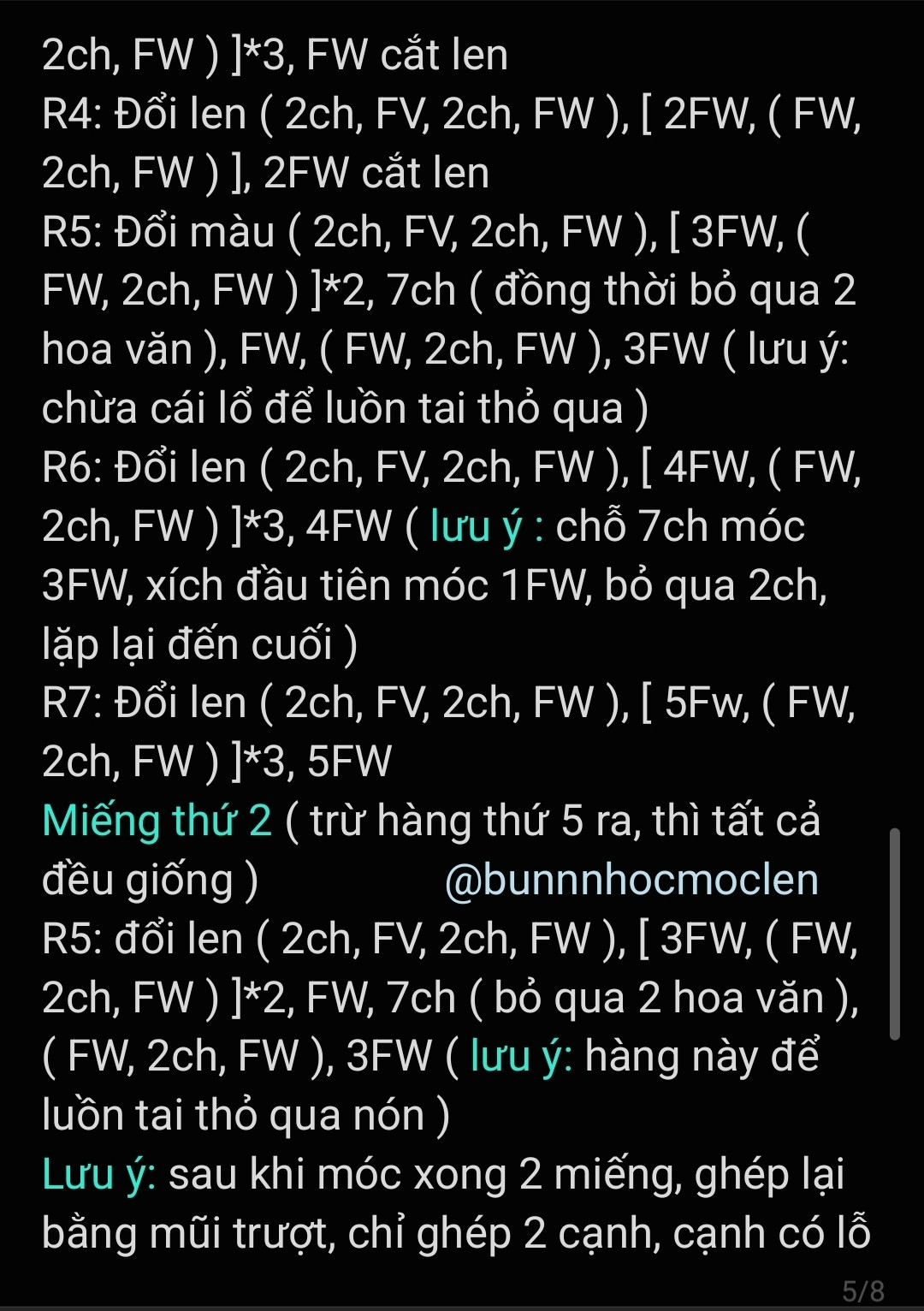 chart móc ba lô thỏ