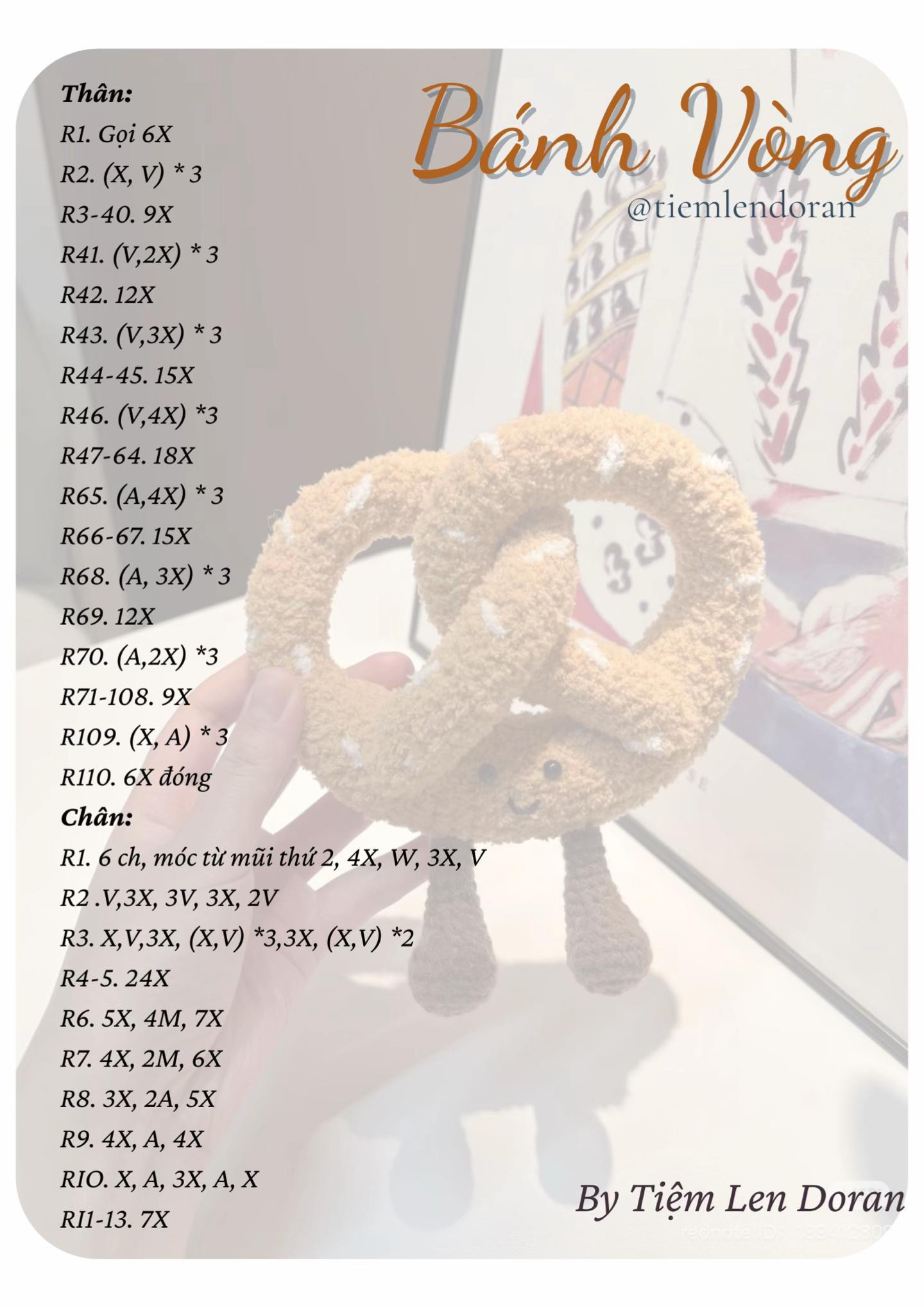 chart móc bánh vòng.