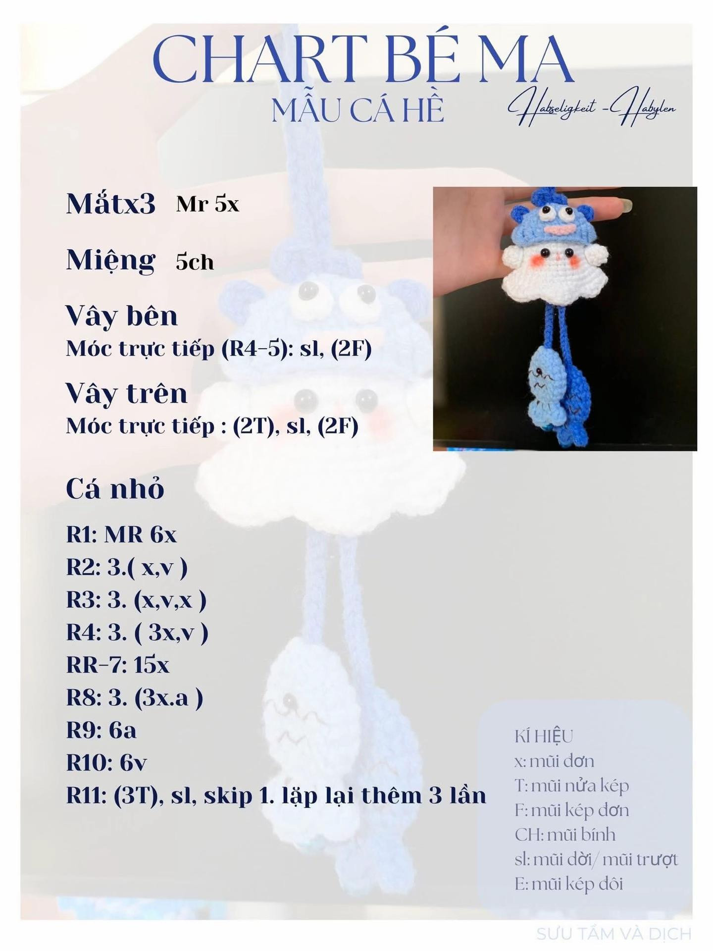 chart móc bé ma