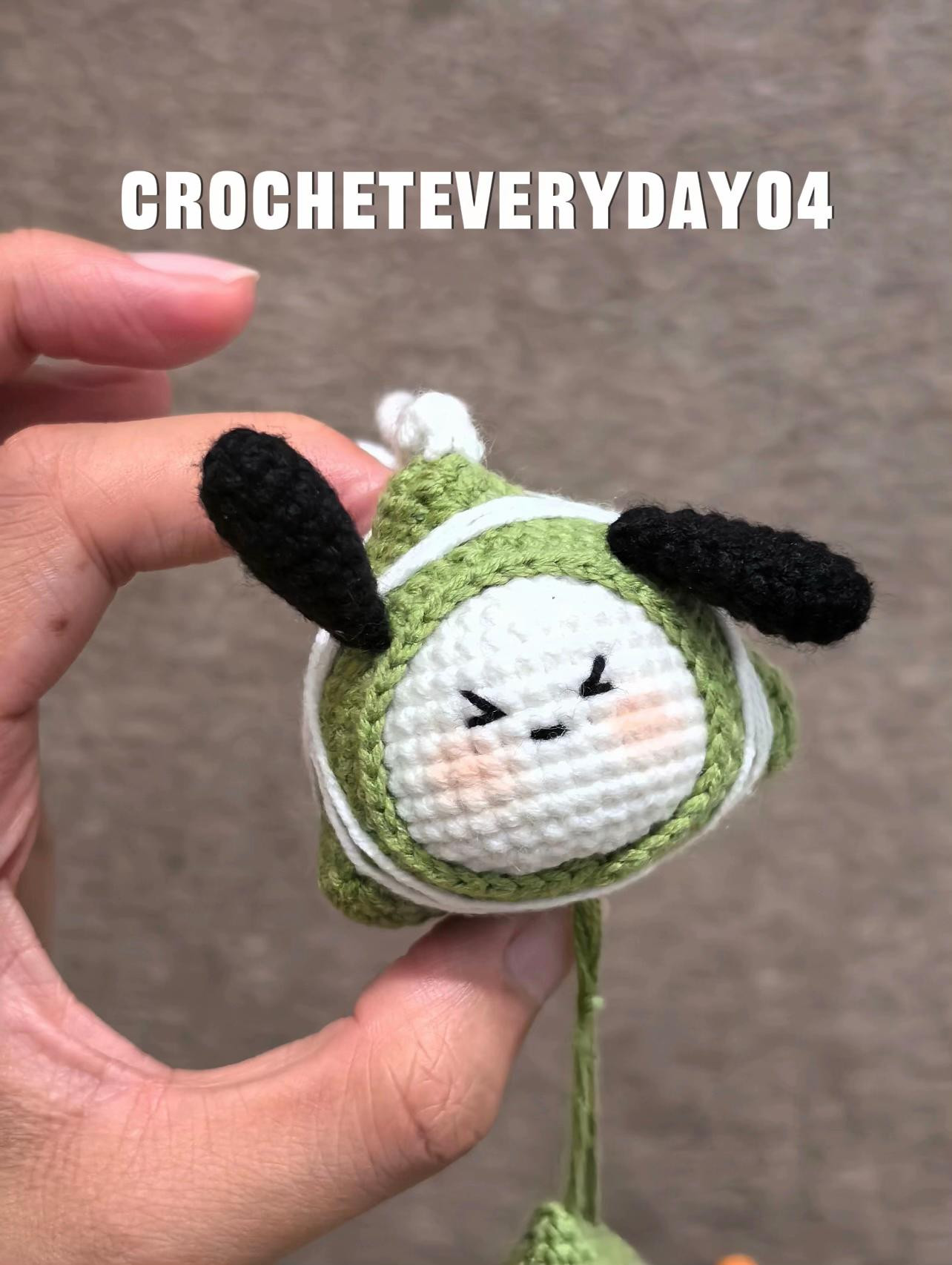 chart móc chó pacha cosplay bánh giò