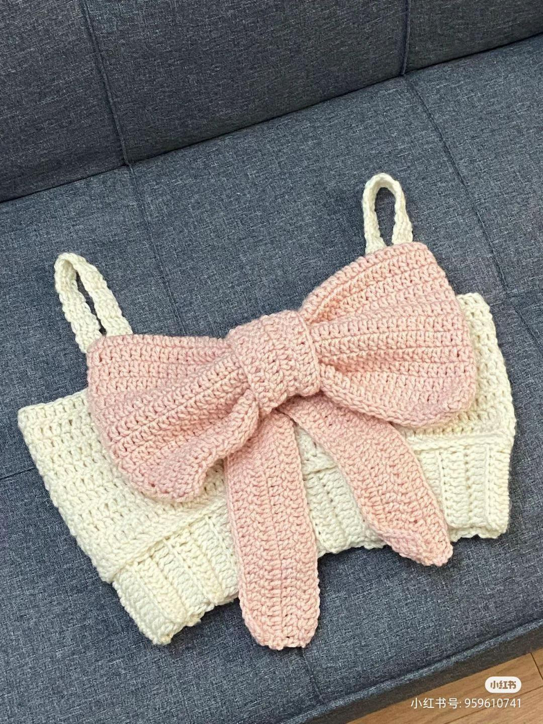 chart móc crochet croptop
