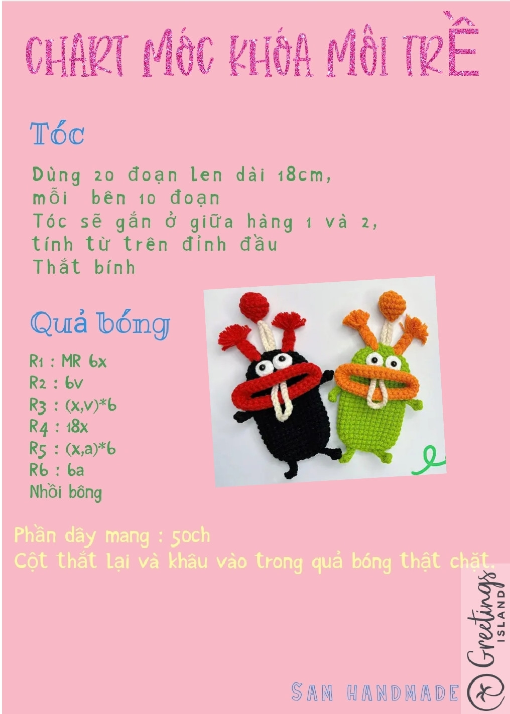 CHART MÓC KHÓA MÔI TRỀ