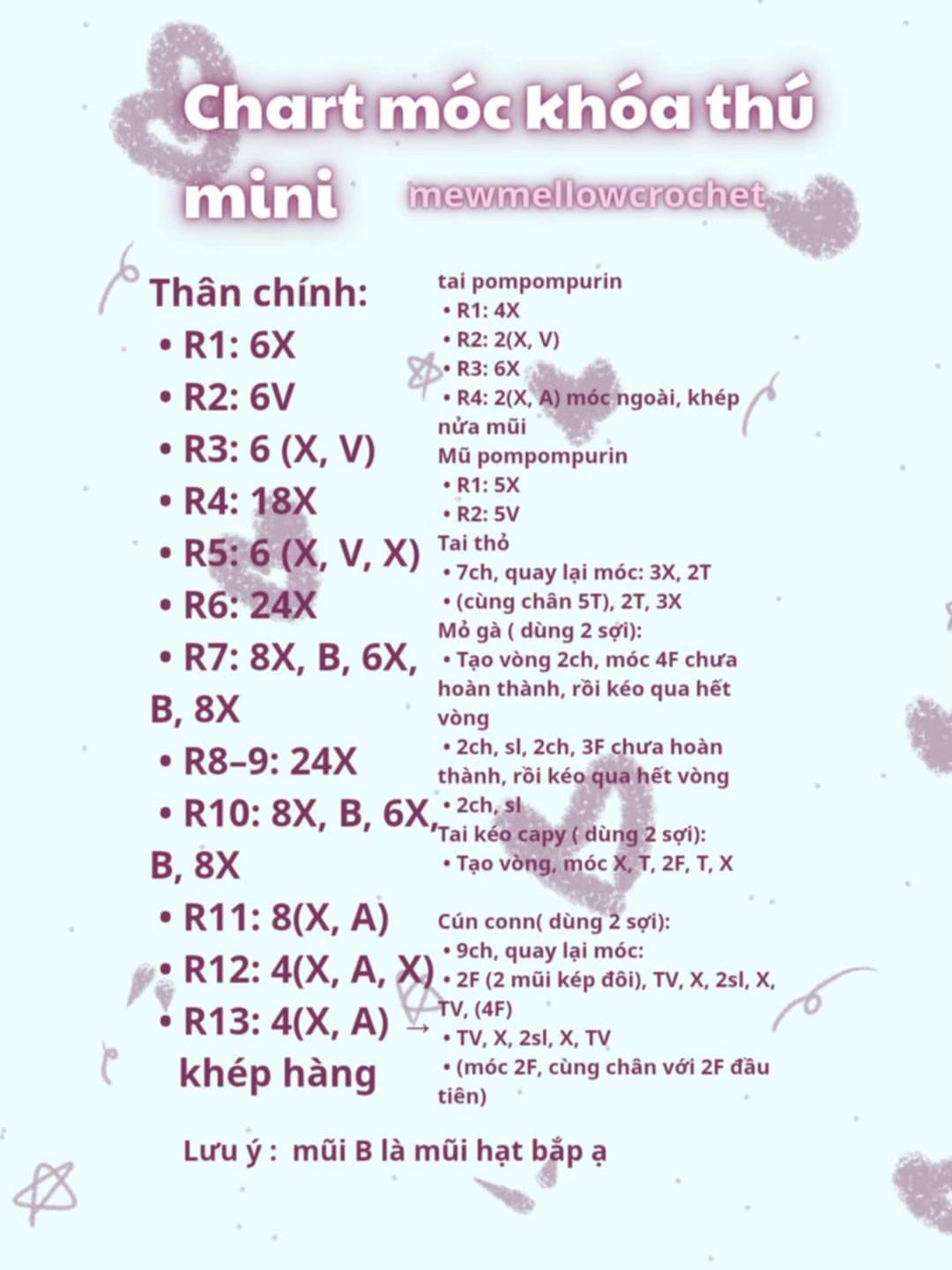 chart móc khóa thu mini