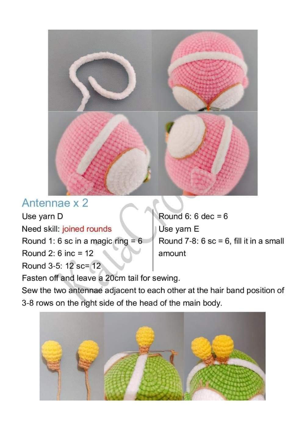 Chart Móc Len: Bốn Chú Cú Amigurumi Ngộ Nghĩnh Dễ Thương