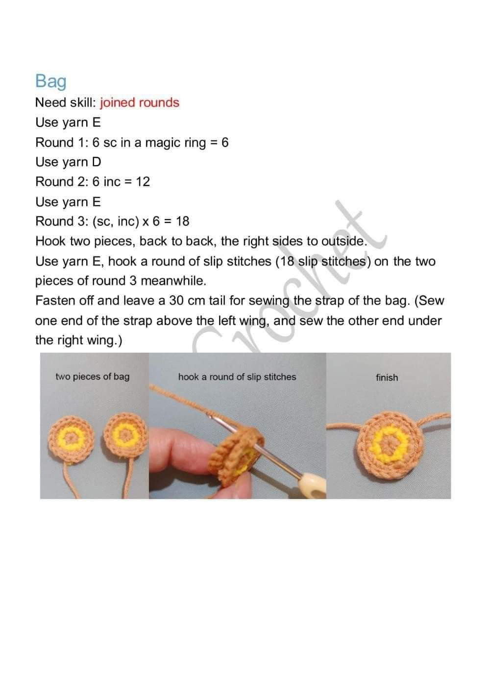Chart Móc Len: Bốn Chú Cú Amigurumi Ngộ Nghĩnh Dễ Thương