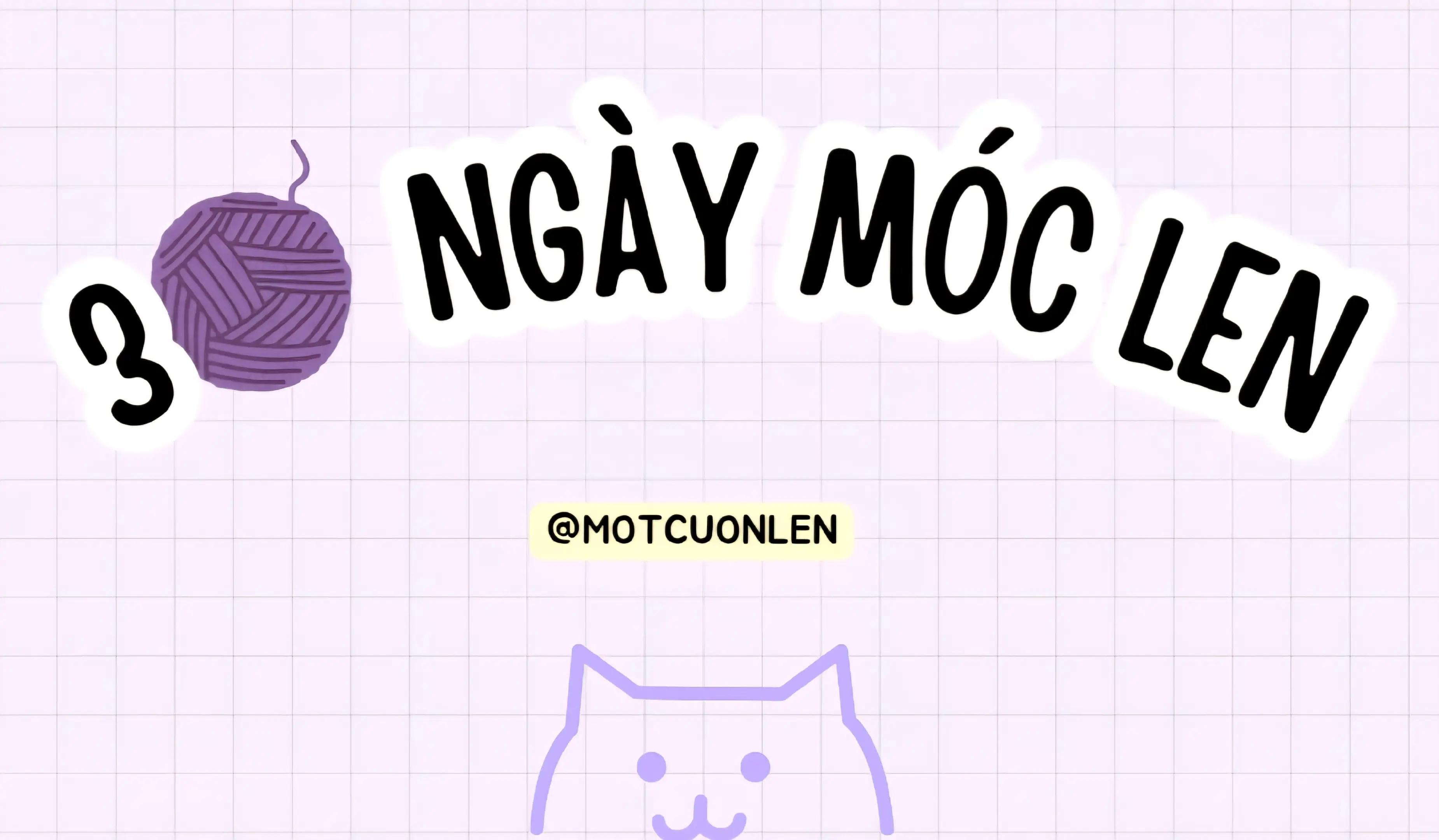 Chart móc len cherry dễ thương và chi tiết cho móc khóa