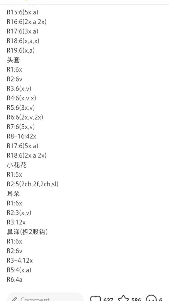 "Chart móc len tạo hình chú heo dễ thương với mũ xanh và khăn vàng"