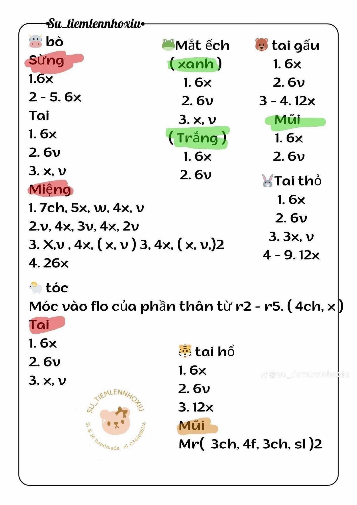 "Chart Móc Len Thú Nhồi Bông Mini Đáng Yêu Dễ Thương"