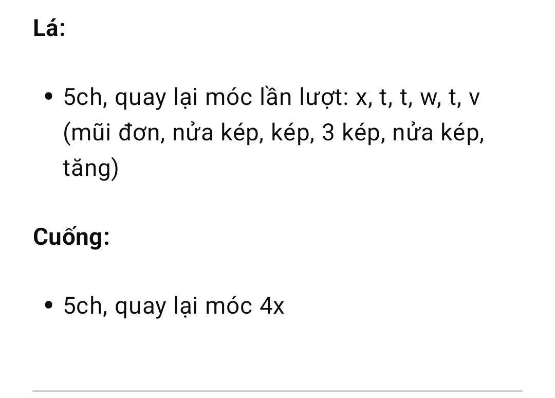chart móc quả táo đỏ