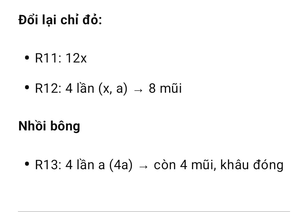 chart móc quả táo đỏ