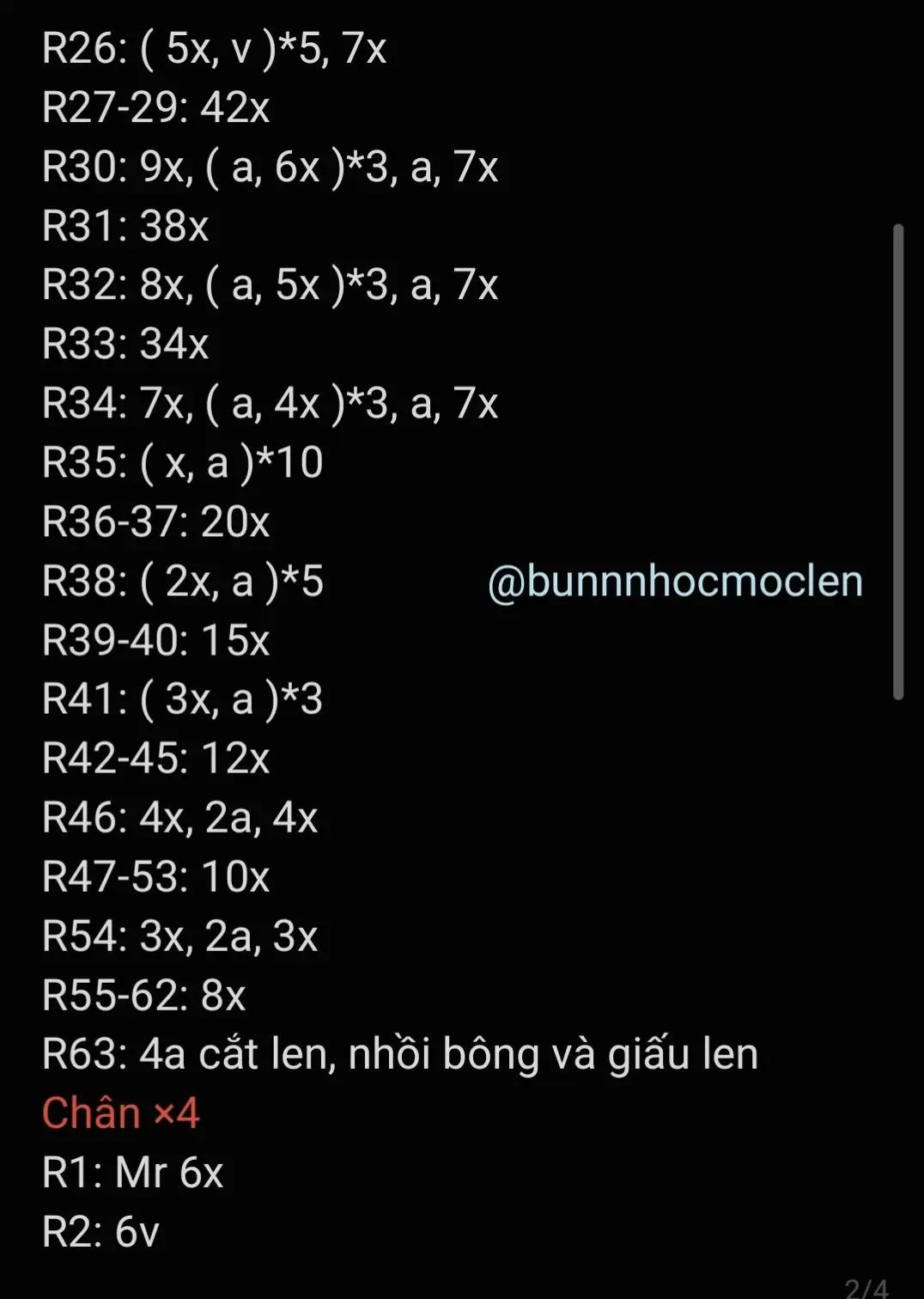 chart móc rồng hoa