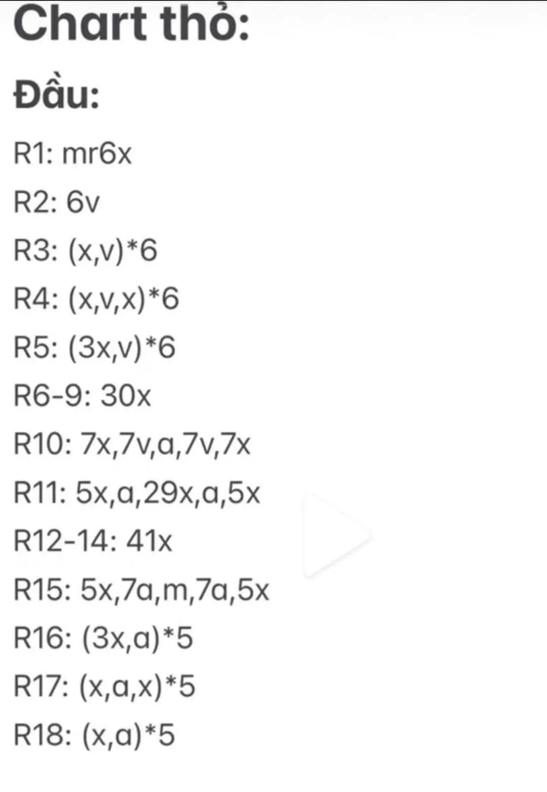 Chart Móc Thỏ Tai Dài Má Phính🐰