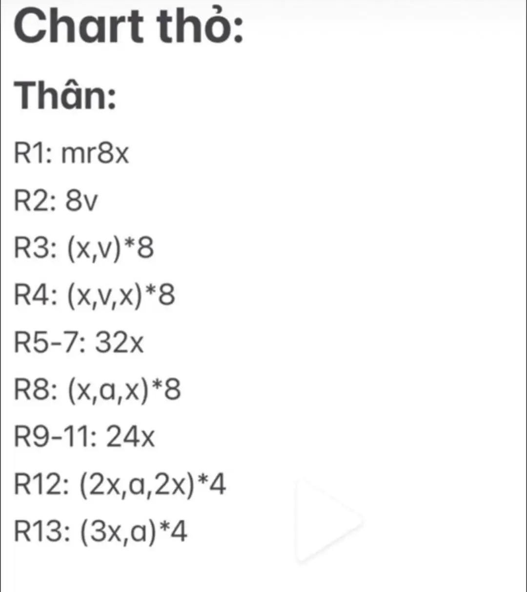 Chart Móc Thỏ Tai Dài Má Phính🐰