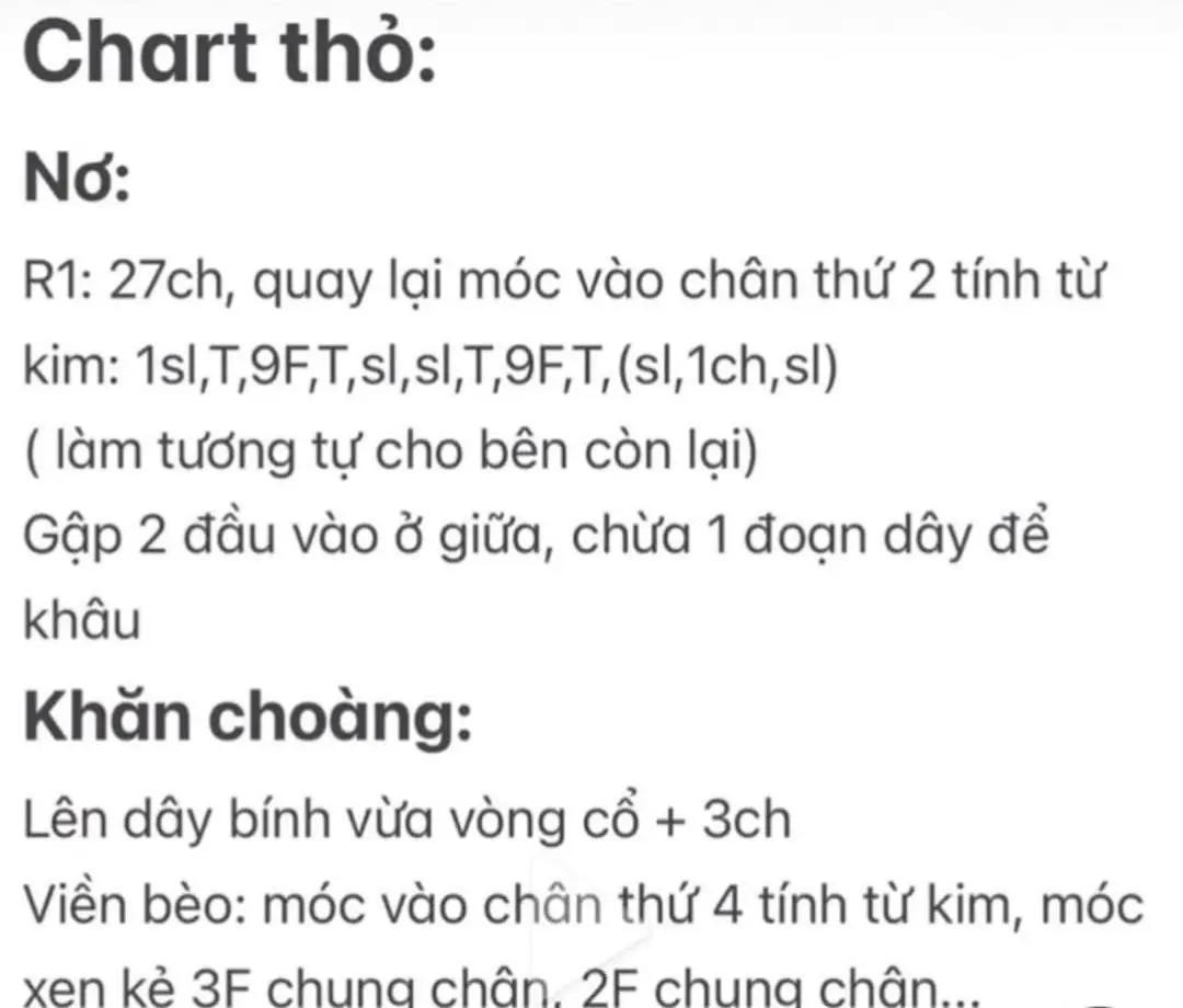 Chart Móc Thỏ Tai Dài Má Phính🐰