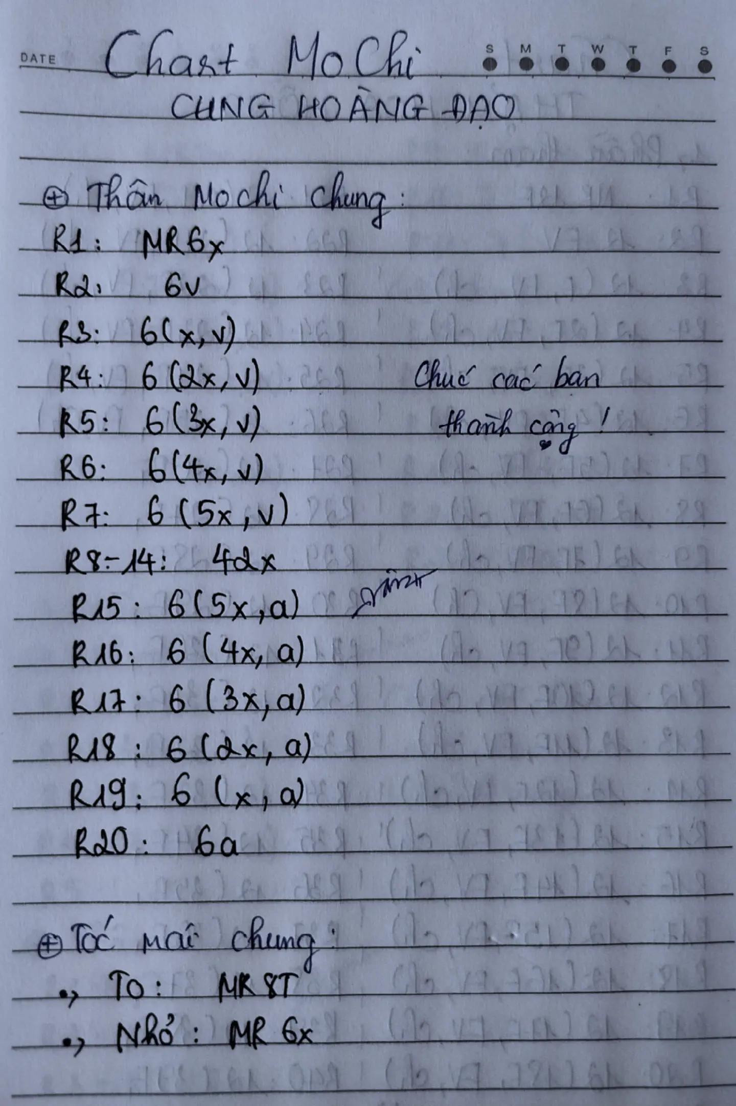 chart mochi cung hoàng đạo, cung ma kết