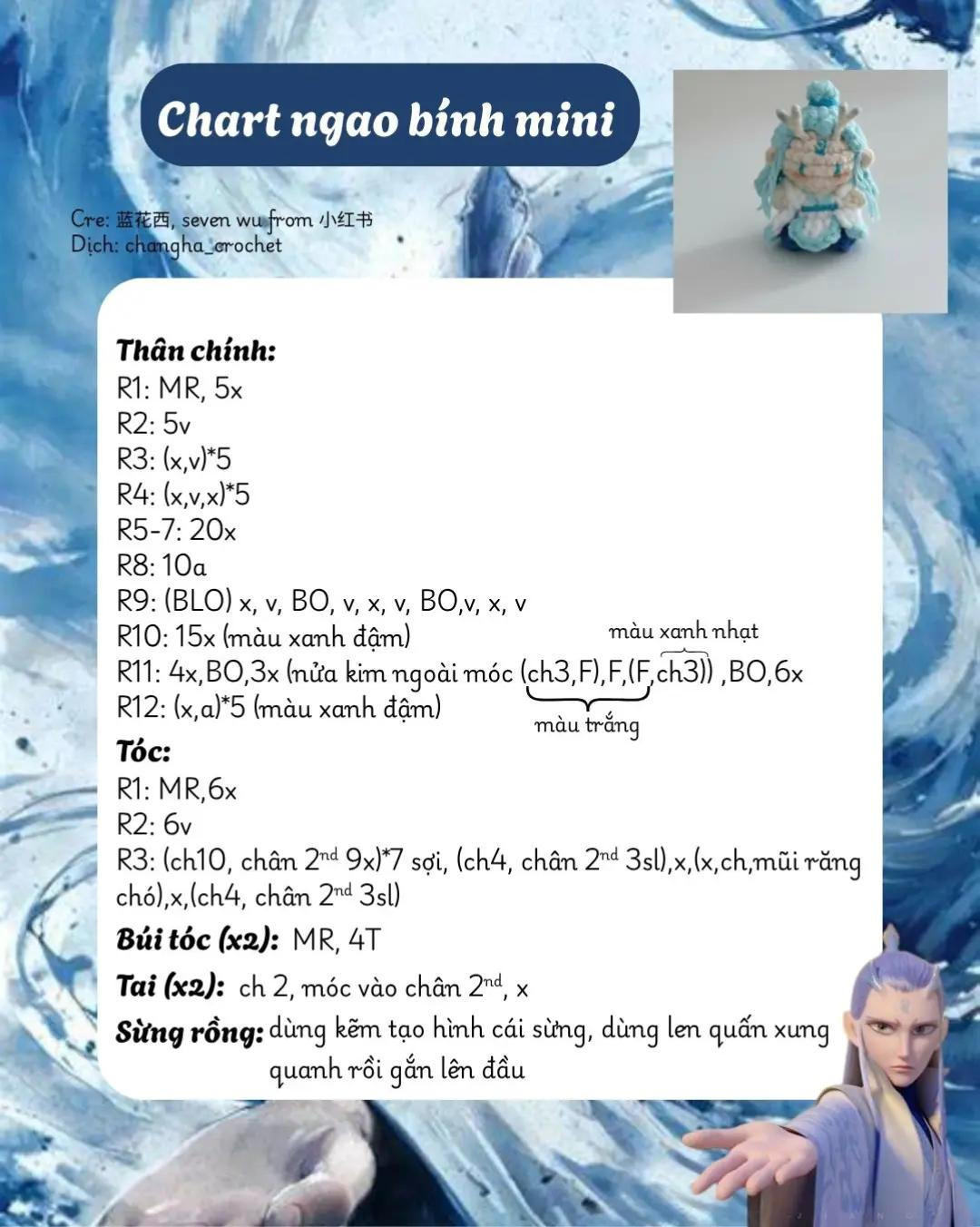 chart ngao bính mini