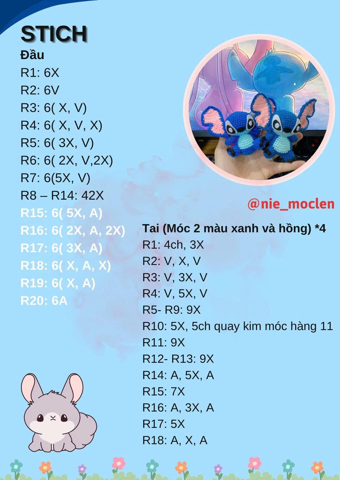 chart stich