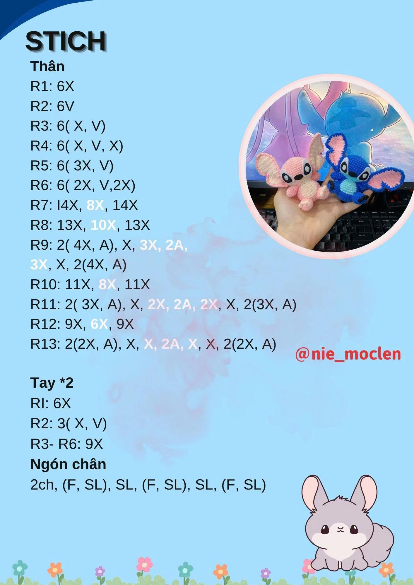 chart stich