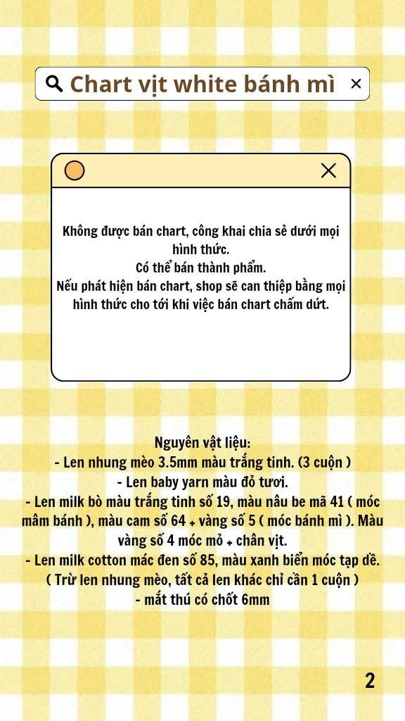 chart vịt white bánh mì