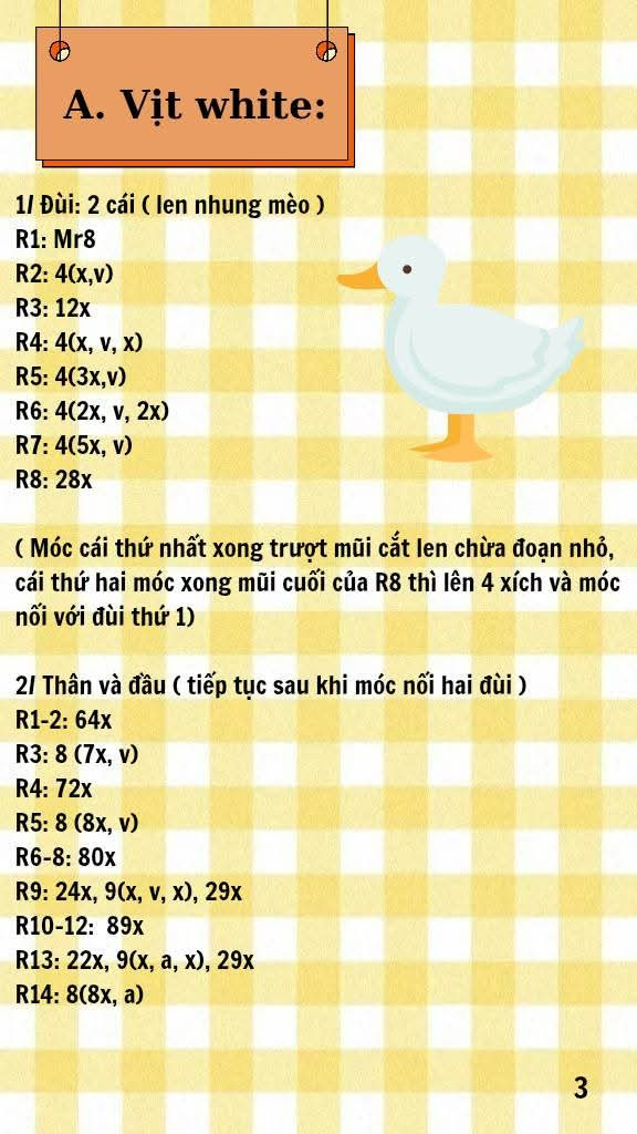 chart vịt white bánh mì