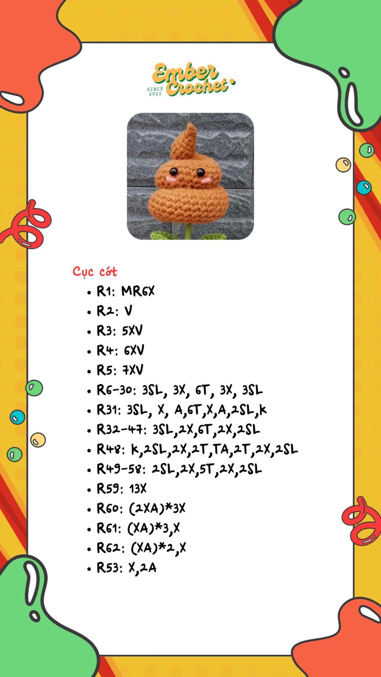 chậu hoa cục cớt