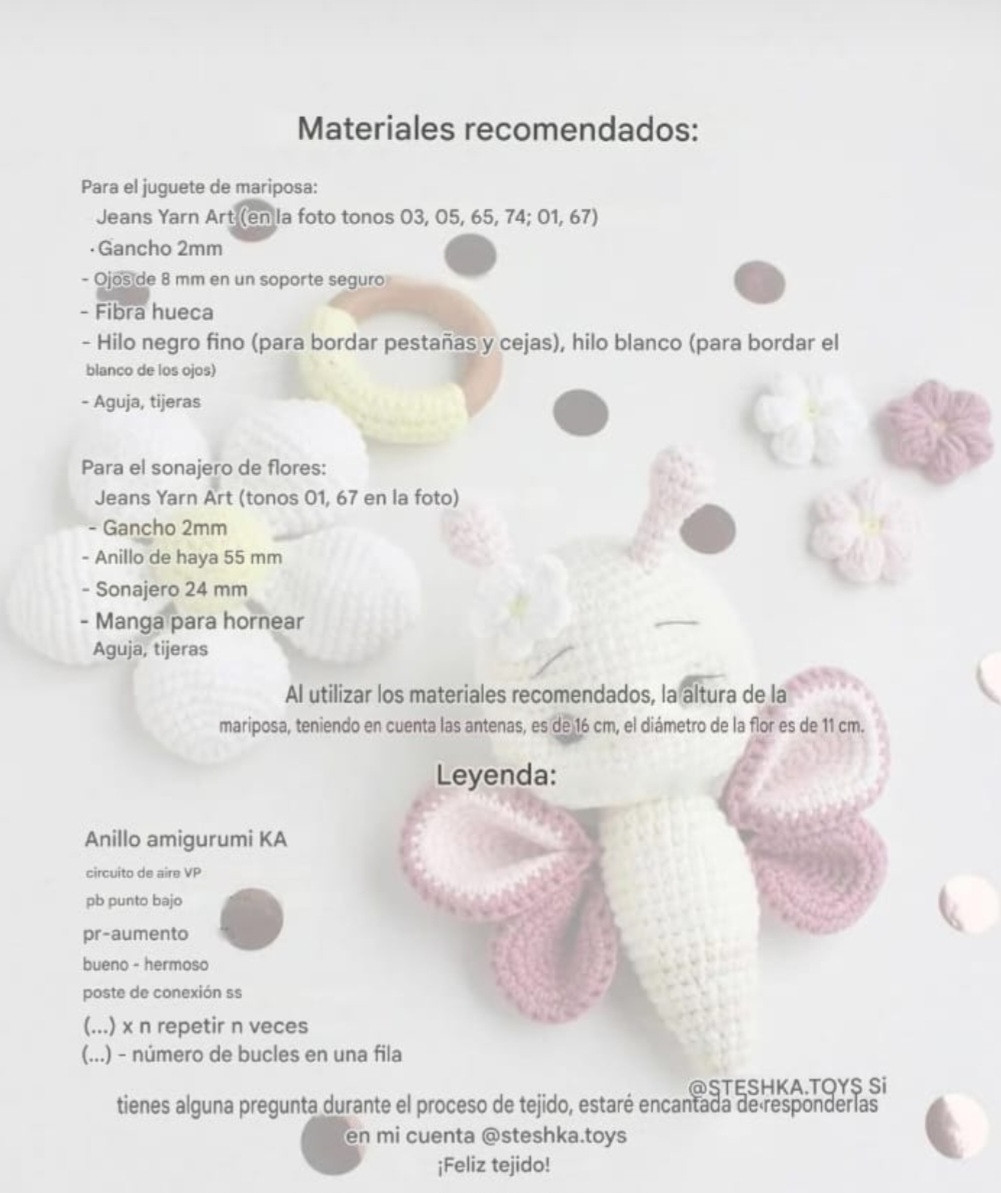 Clase magistral de crochet: ¡Crea una mariposa con flor perfecta!