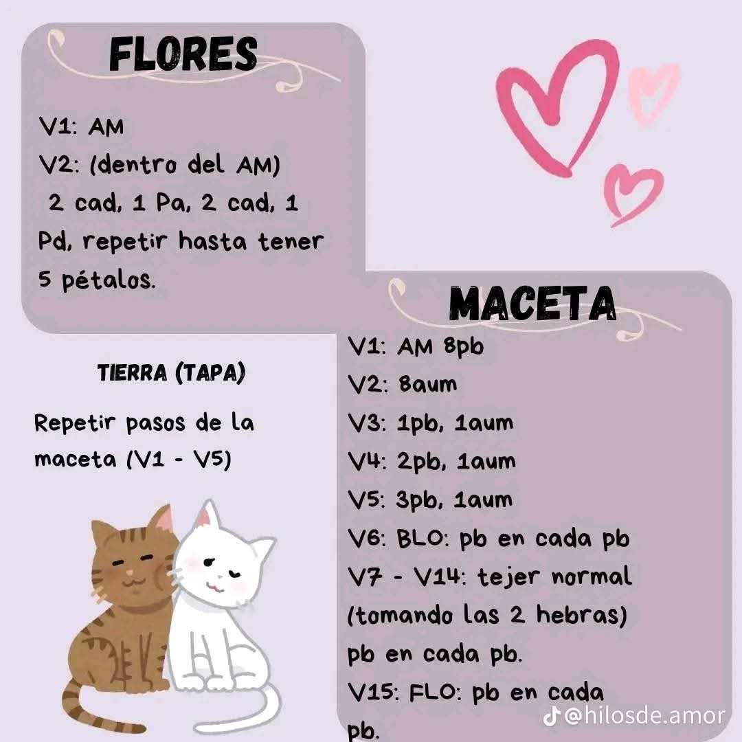 Corazón de flores tejido a crochet con luces LED decorativas