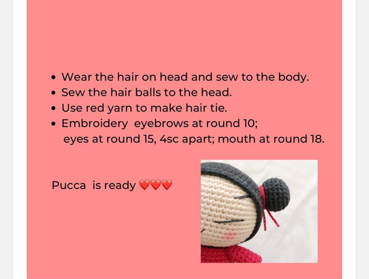 "Create Your Own Pucca Baby with This Free Amigurumi Pattern"