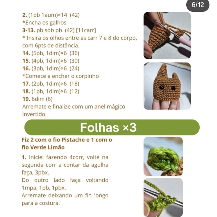 "Criando Amigurumi de Plantinha: O Bebê Árvore Adorável"