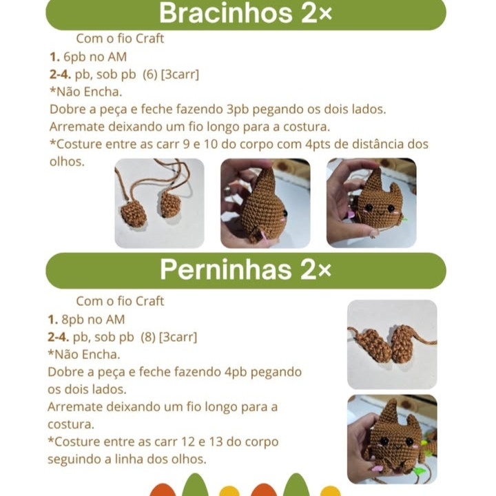 "Criando Amigurumi de Plantinha: O Bebê Árvore Adorável"