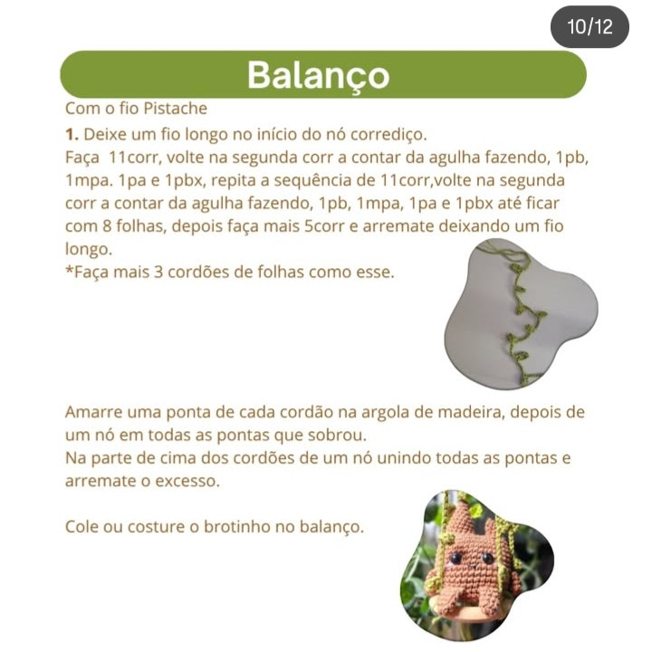 "Criando Amigurumi de Plantinha: O Bebê Árvore Adorável"