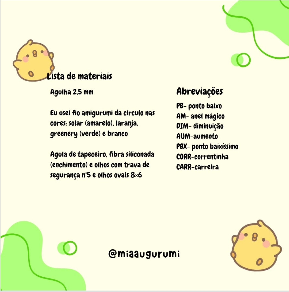 "Crochê Amigurumi de Patinho com Chapéu de Sapo: Receita Grátis"