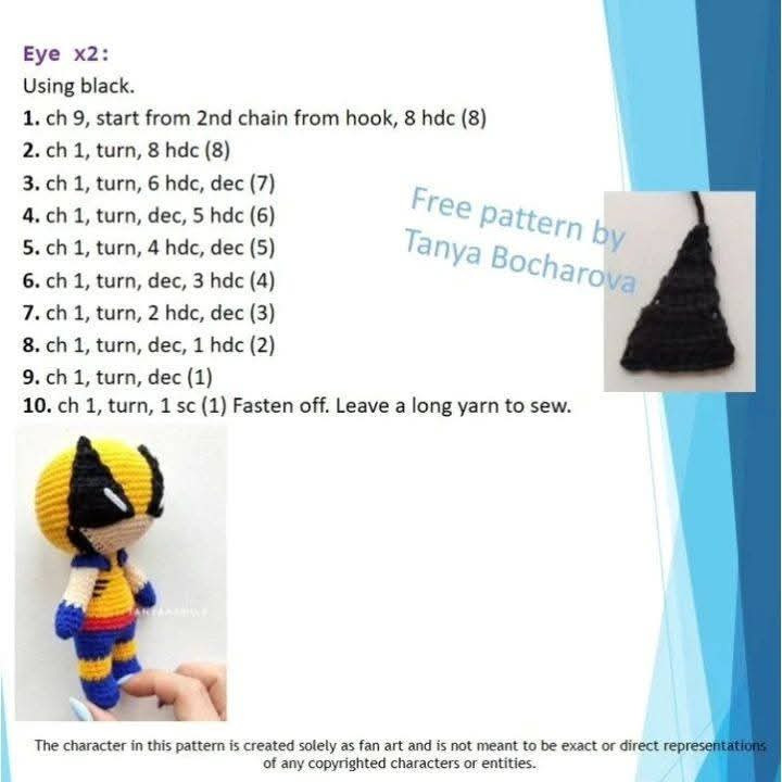 Crochet Amigurumi Superhero Pattern for Craft Enthusiasts