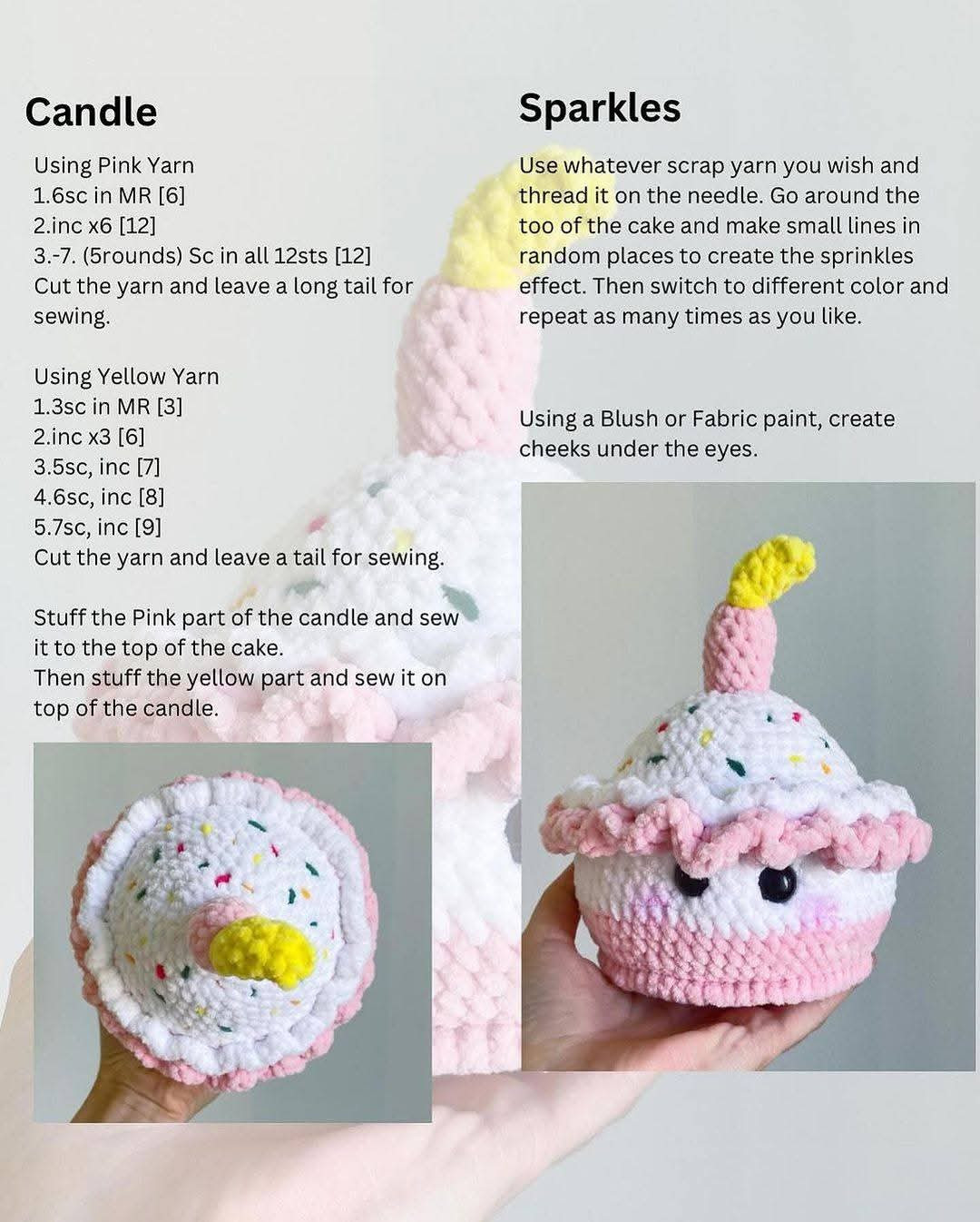 Crochet Birthday Cake Pattern: Free and Adorable Design