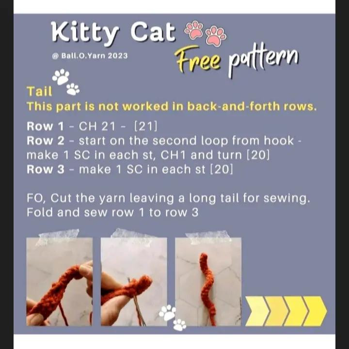 Crochet Cat Amigurumi Pattern: Step-by-Step Guide