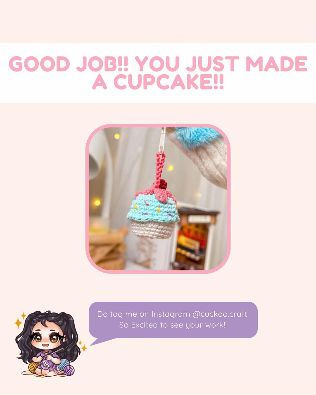 Crochet Cupcake Pattern: Create Your Own Sweet Amigurumi Treat