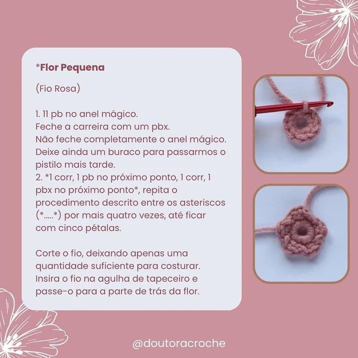 Crochet Flower Bookmark Pattern: A Delicate Floral Touch