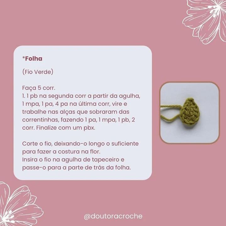 Crochet Flower Bookmark Pattern: A Delicate Floral Touch